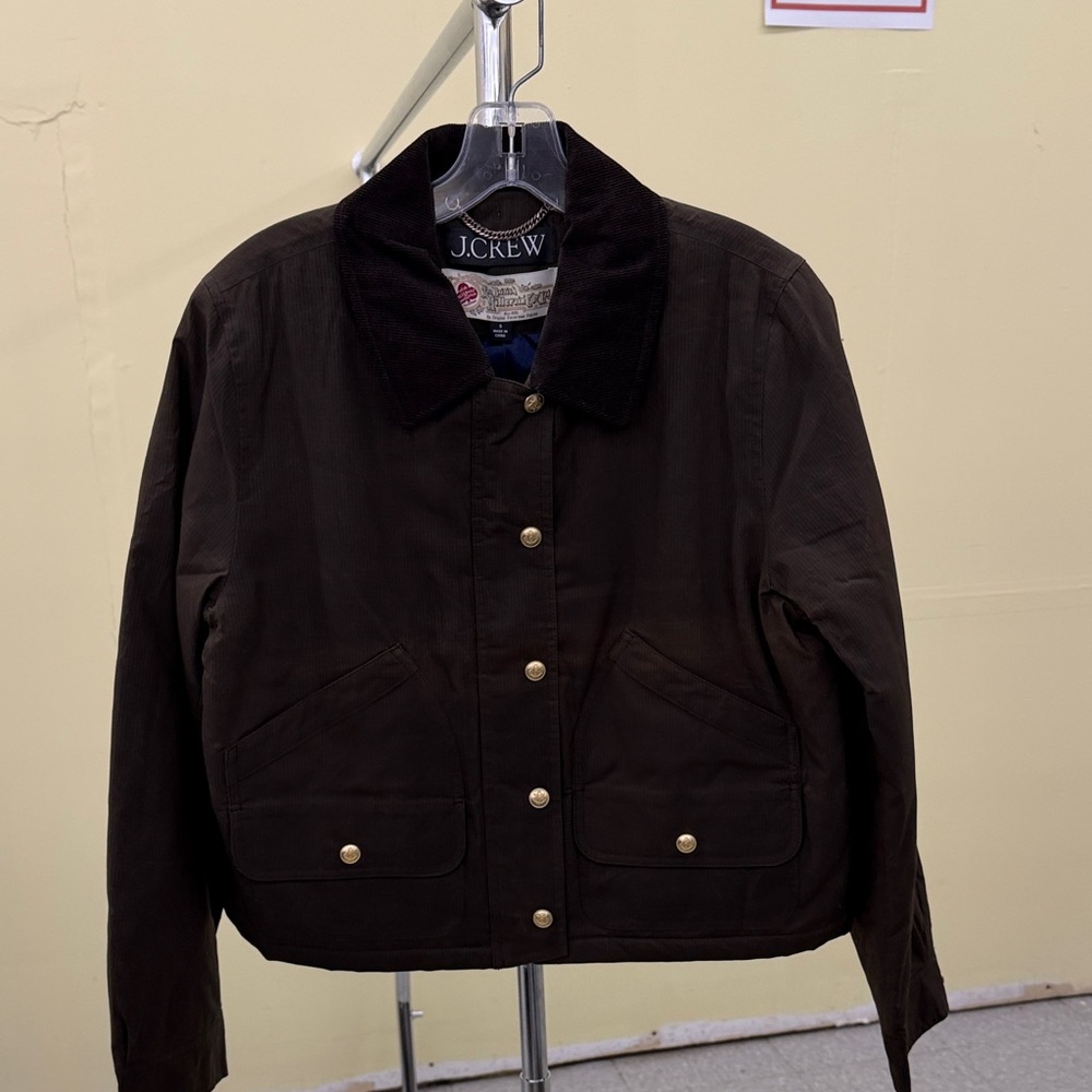 J. Crew Dark Brown Utility Jacket